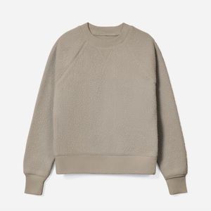 Renew Fleece Raglan Sweatshirt Everlane NWT